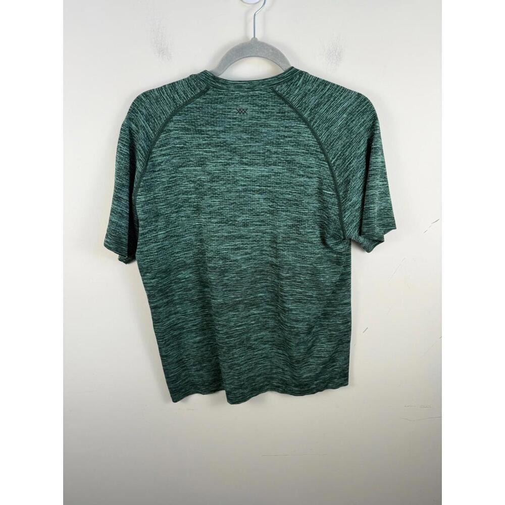 Rhone Shirt Medium Green Vapor Training Active Running Gym Workout - Picture 3 of 6